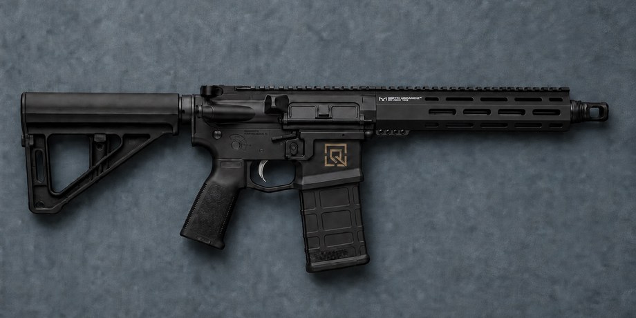 Quadradyn SARC-6 6mm ARC rifle, ICAR-magazine compatible, 12.5-inch barrel